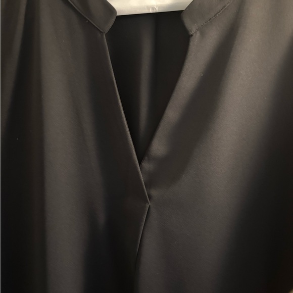 Women’s V neck black shift dress XXL (fits like XL) - Picture 3 of 4